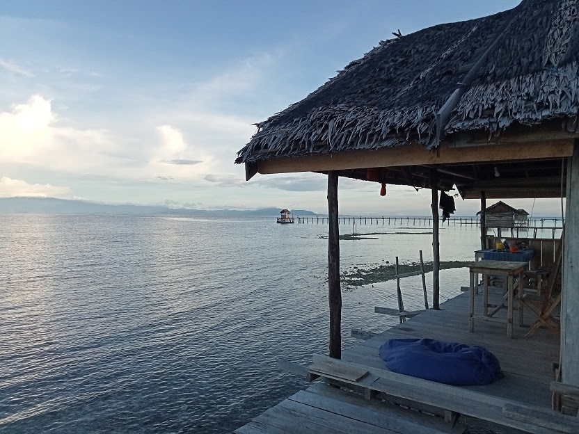 View from private rooms 